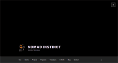 Desktop Screenshot of nomad-instinct.com